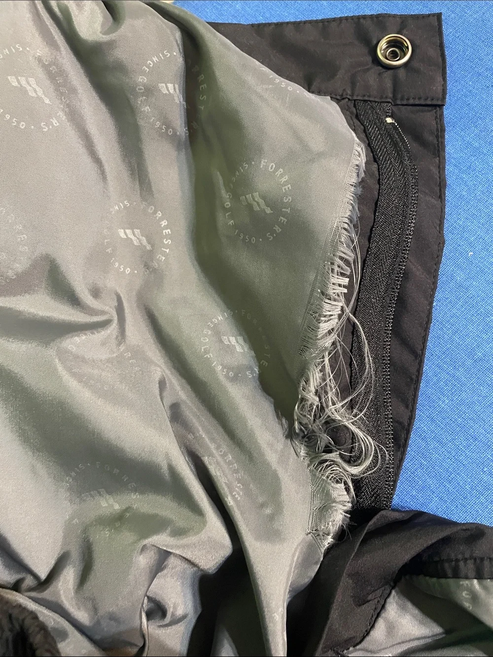 Men's Forrester's Golf Rain Pants Black Size Large